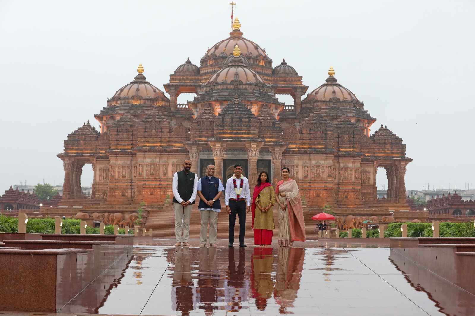 sunak visit tempal